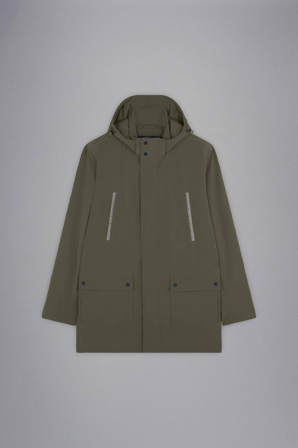 Paul & Shark Carcoat In Typhoon Re-4X4 Stretch Paul & Shark