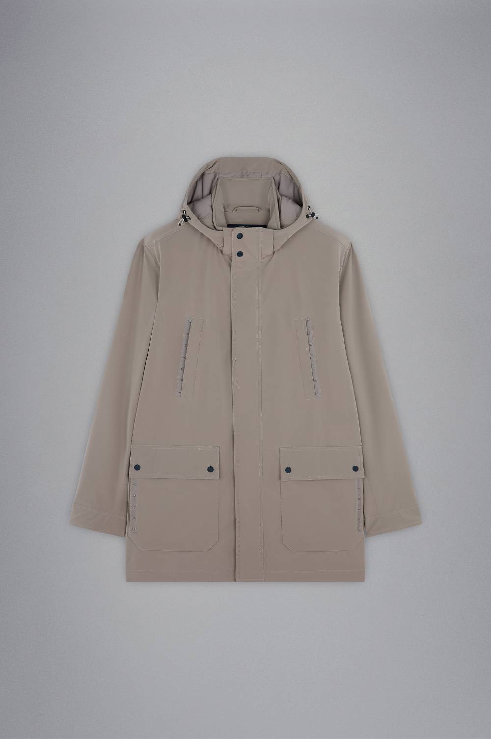 Paul & Shark Carcoat In Typhoon Re-4X4 Stretch Paul & Shark