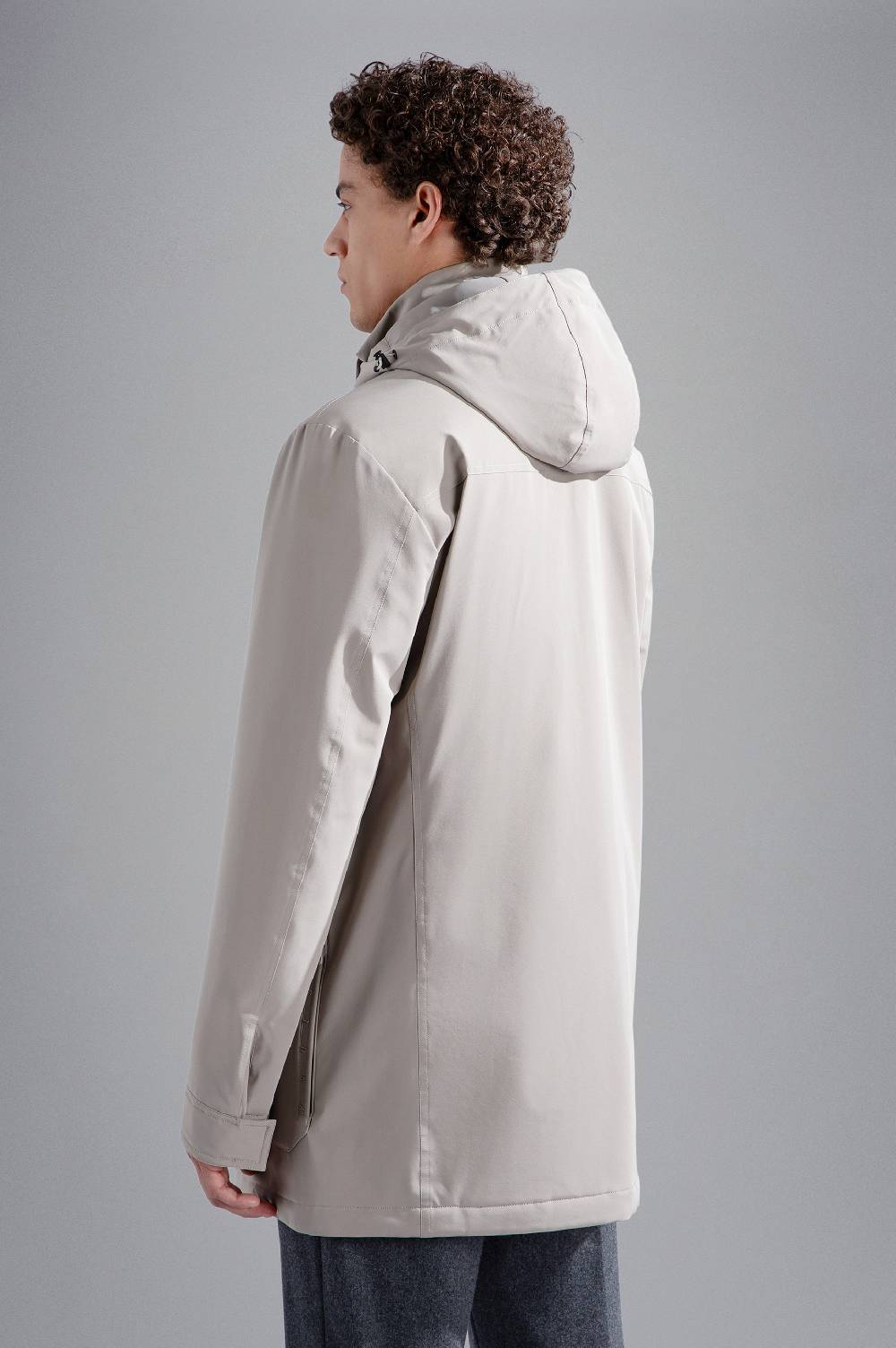 Paul & Shark Carcoat In Typhoon Re-4X4 Stretch Paul & Shark