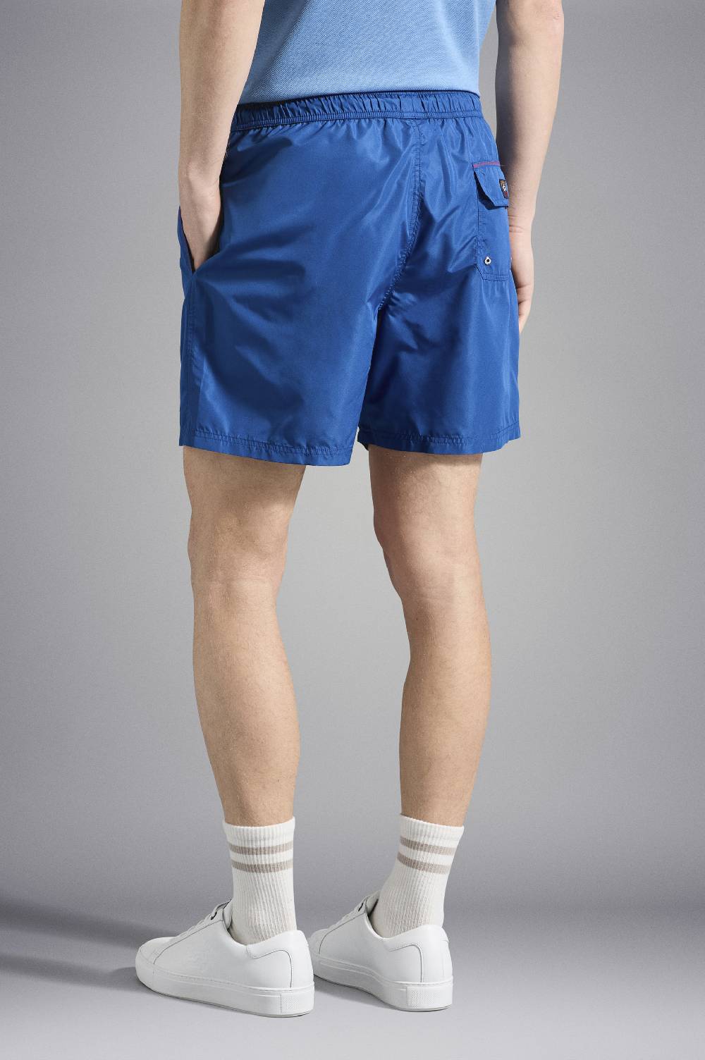 Paul & Shark Costume Da Bagno Con Badge Iconico Paul & Shark