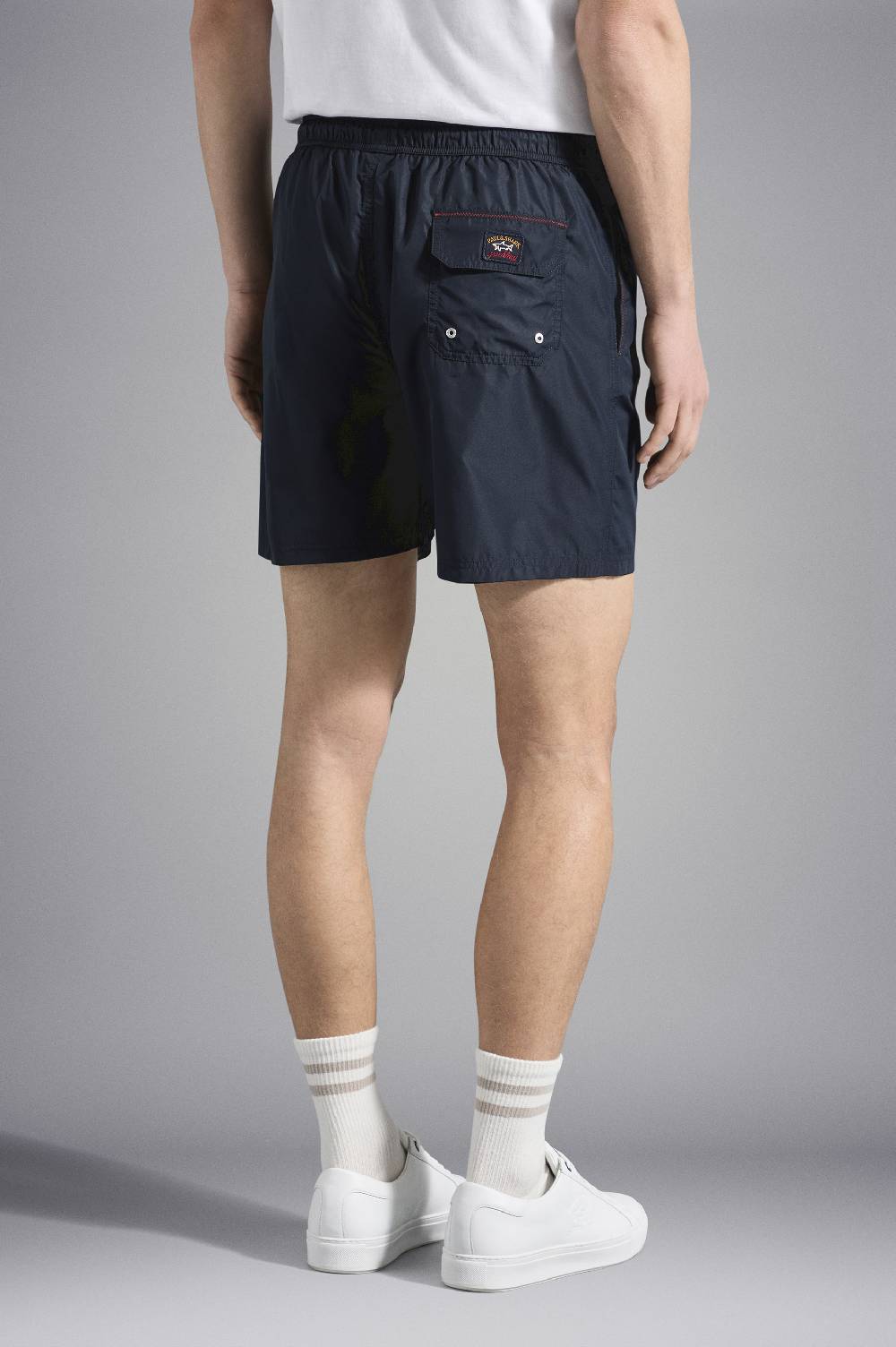 Paul & Shark Costume Da Bagno Con Badge Iconico Paul & Shark