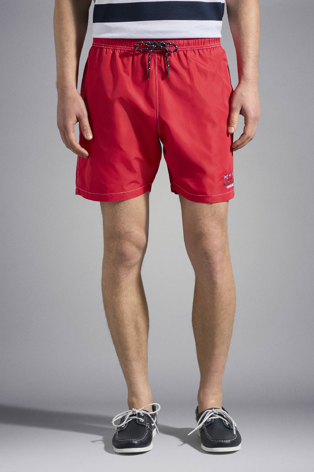 Paul & Shark Costume da bagno con ricamo nautico Paul & Shark