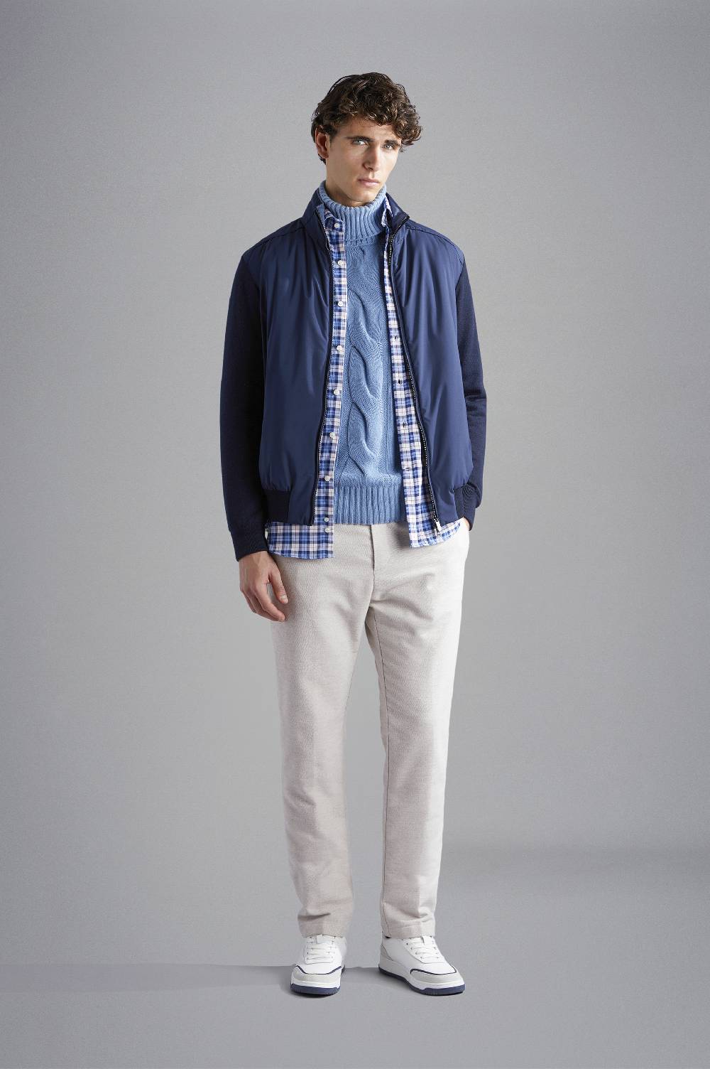 Paul & Shark Dolcevita In Re-Wool Tinto Capo Paul & Shark