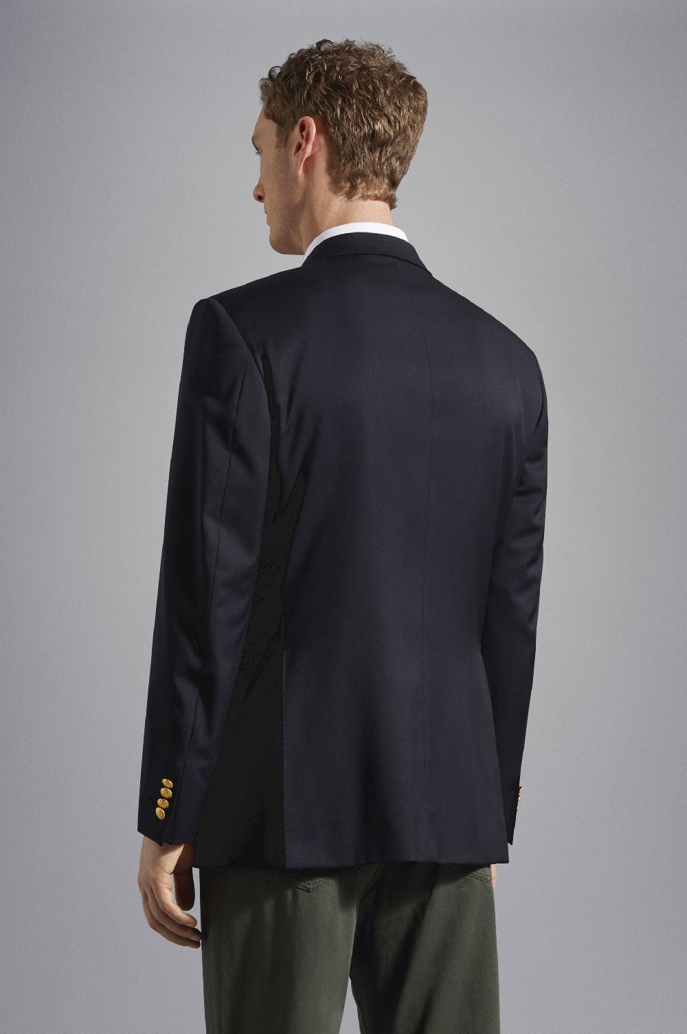 Paul & Shark Doppio Petto In Lana Navy Blazer Paul & Shark