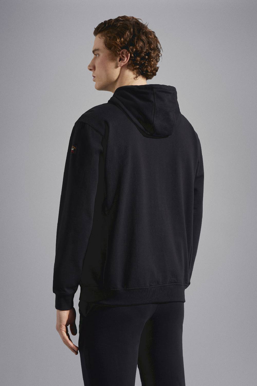 Paul & Shark Felpa Con Zip In Cotone Con Badge Iconico Paul & Shark