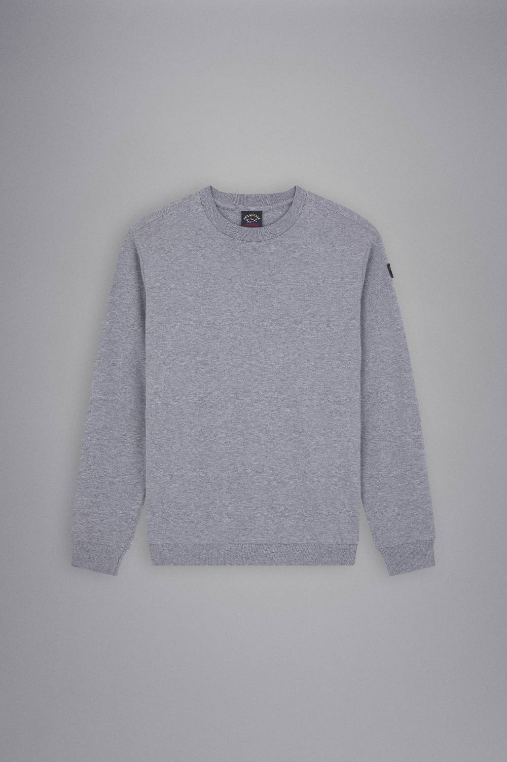 Paul & Shark Felpa In Cotone Con Badge Iconico Paul & Shark