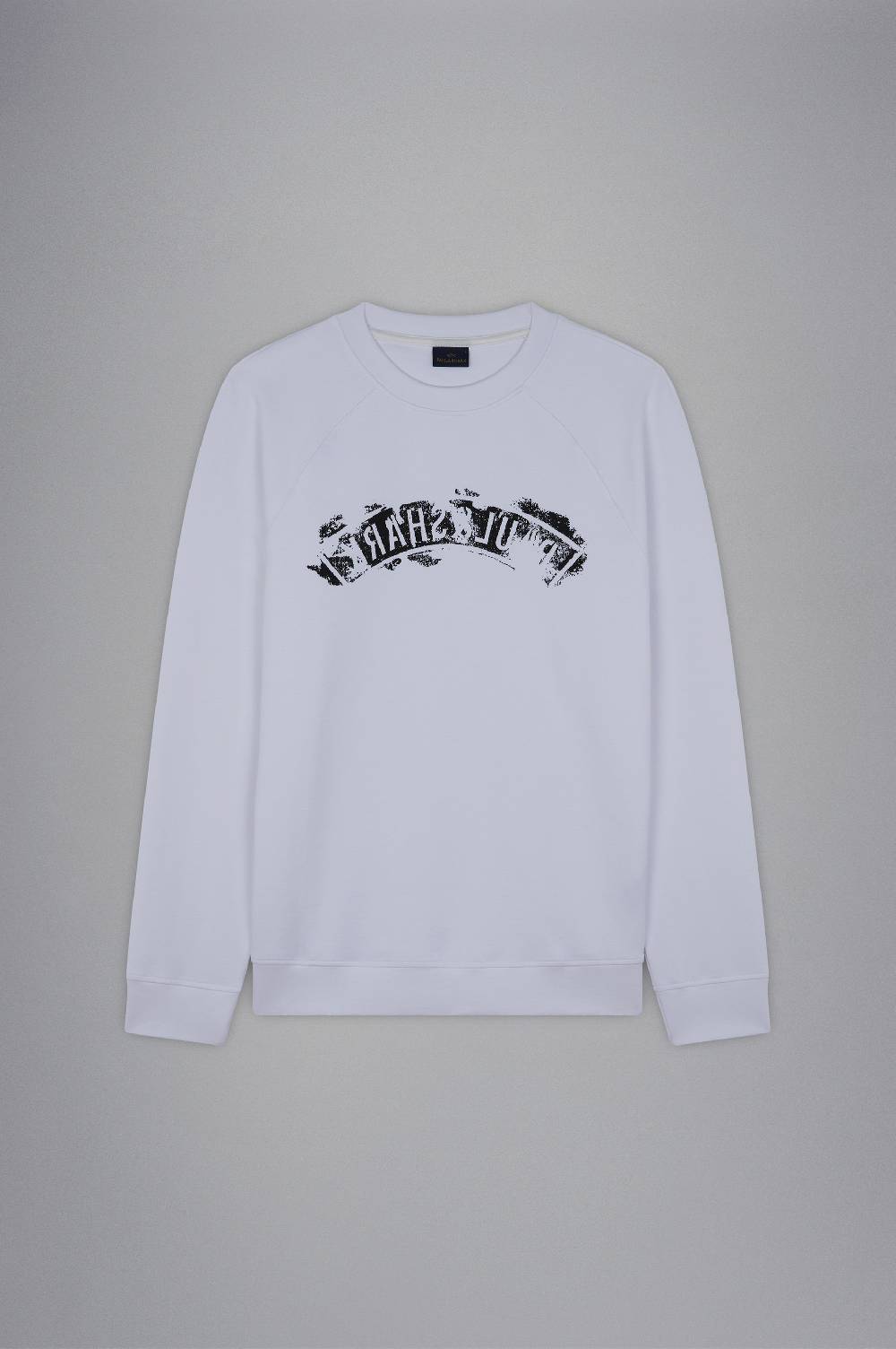 Paul & Shark Felpa In Cotone Soft Active Fleece Con Stampa Paul & Shark