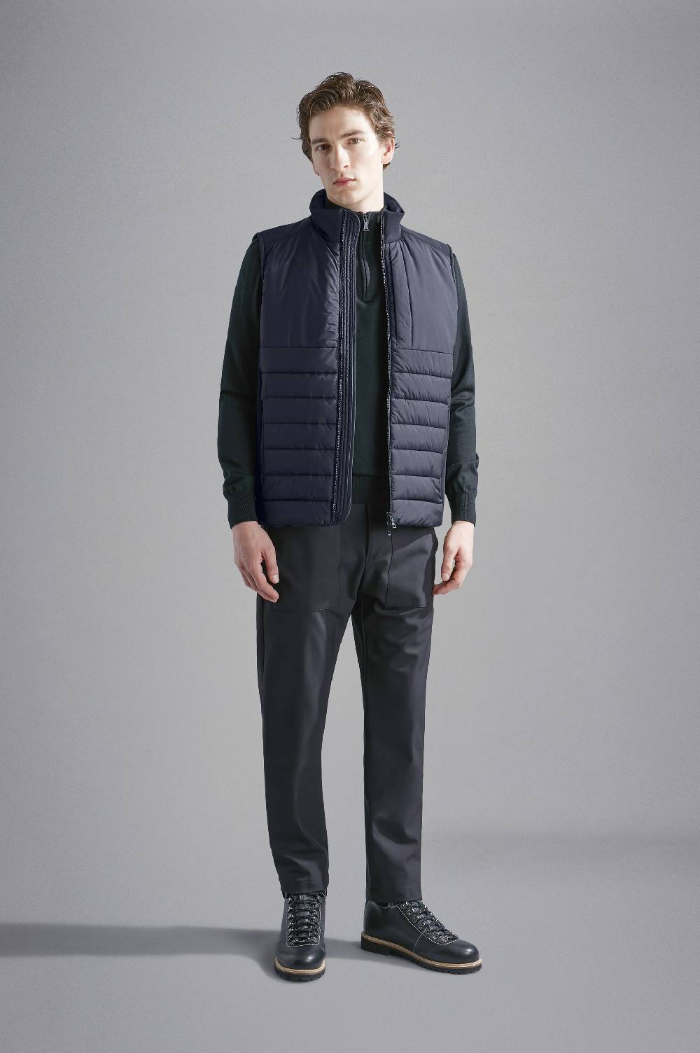 Paul & Shark Gilet Hybrid In Re-Shark Shell Paul & Shark