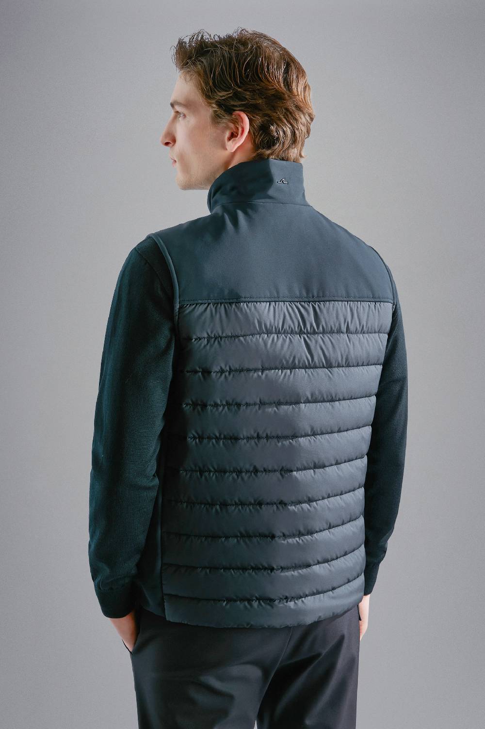 Paul & Shark Gilet Hybrid In Re-Shark Shell Paul & Shark