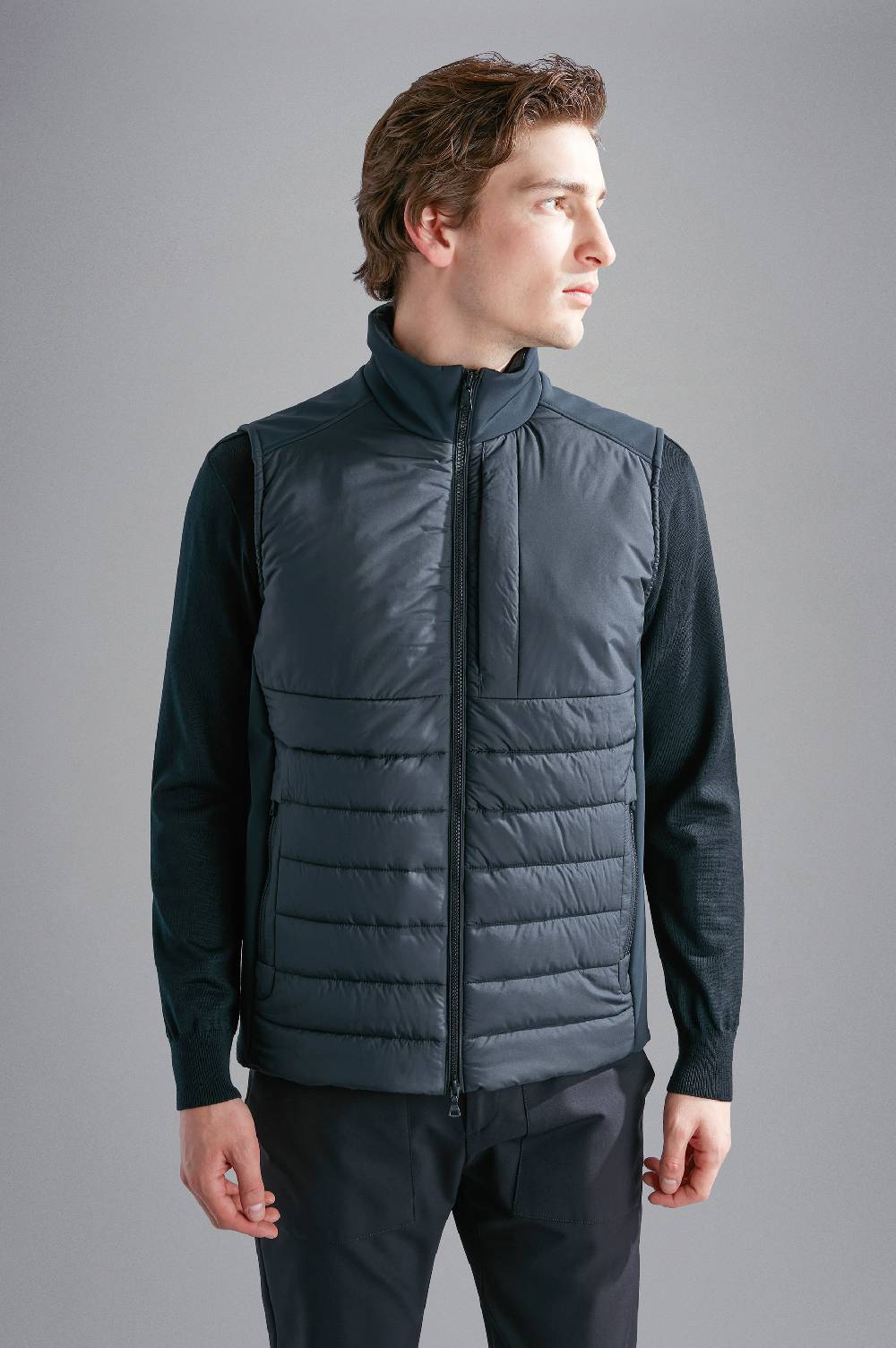 Paul & Shark Gilet Hybrid in Re-Shark Shell Paul & Shark