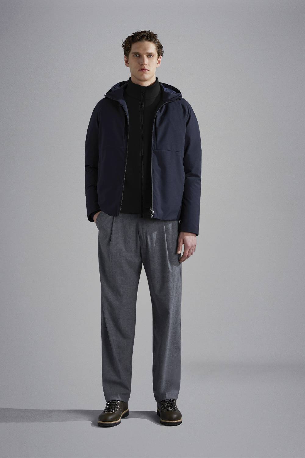 Paul & Shark Gilet Techno Fleece Con Inserti In Typhoon® Paul & Shark