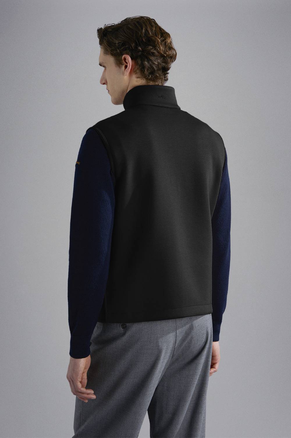 Paul & Shark Gilet Techno Fleece Con Inserti In Typhoon® Paul & Shark