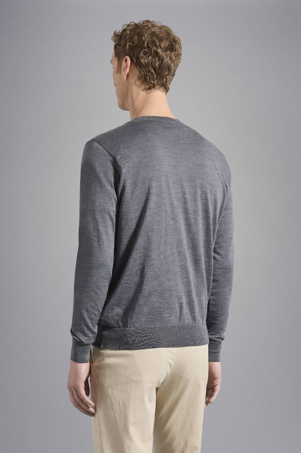 Paul & Shark Girocollo In Lana Merino Extra-fine Winter Summer Paul & Shark