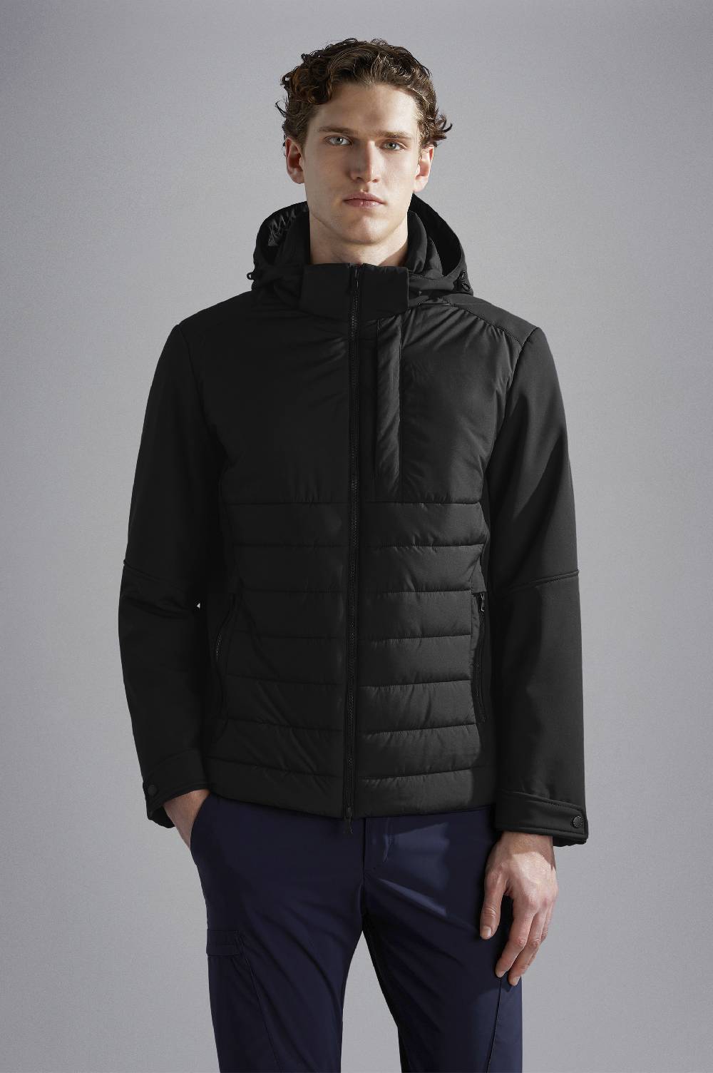 Paul & Shark Giubbotto Hybrid in Re-Shark Shell Paul & Shark