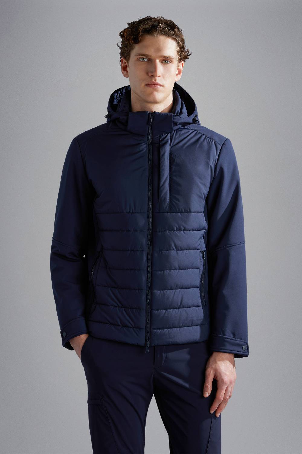 Paul & Shark Giubbotto Hybrid in Re-Shark Shell Paul & Shark