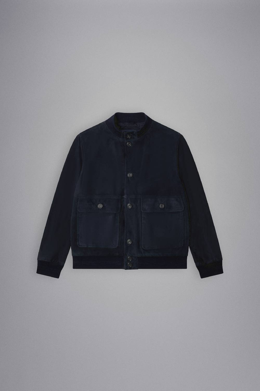 Paul & Shark Giubbotto In Suede Aqualeather Paul & Shark