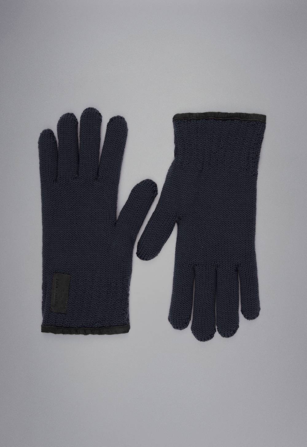 Paul & Shark Guanti in lana con profili in camoscio Paul & Shark