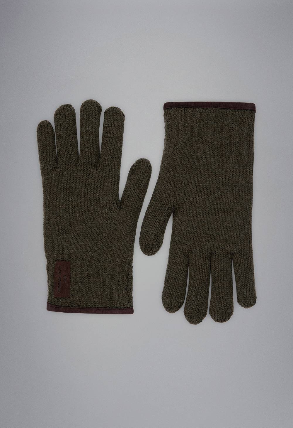 Paul & Shark Guanti in lana con profili in camoscio Paul & Shark