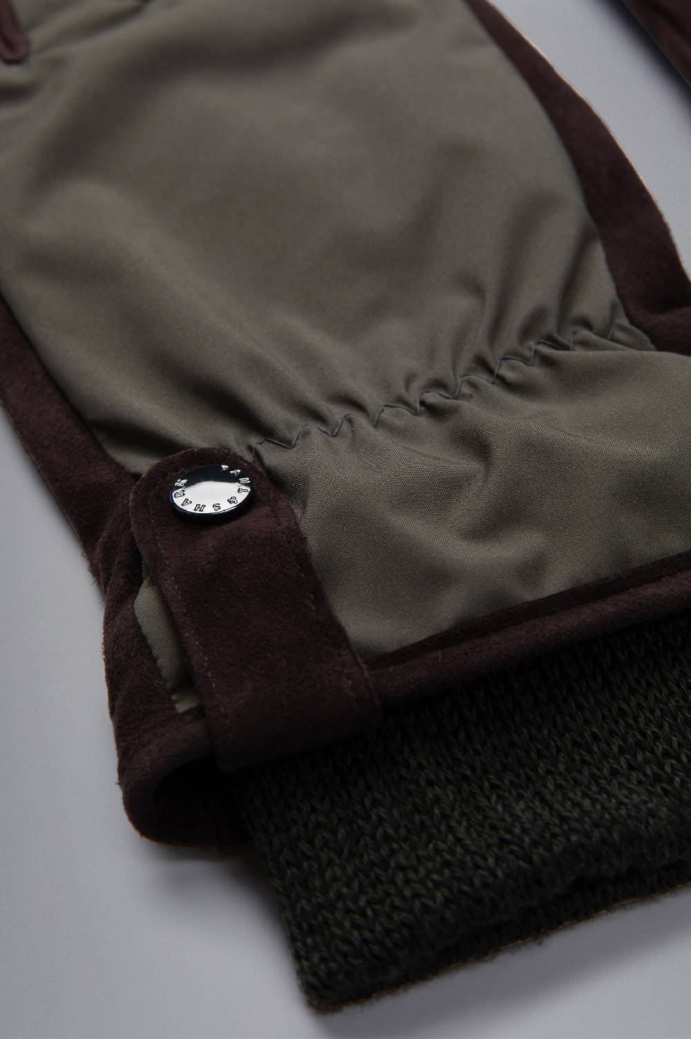 Paul & Shark Guanti In Suede E Typhoon Platinum Paul & Shark