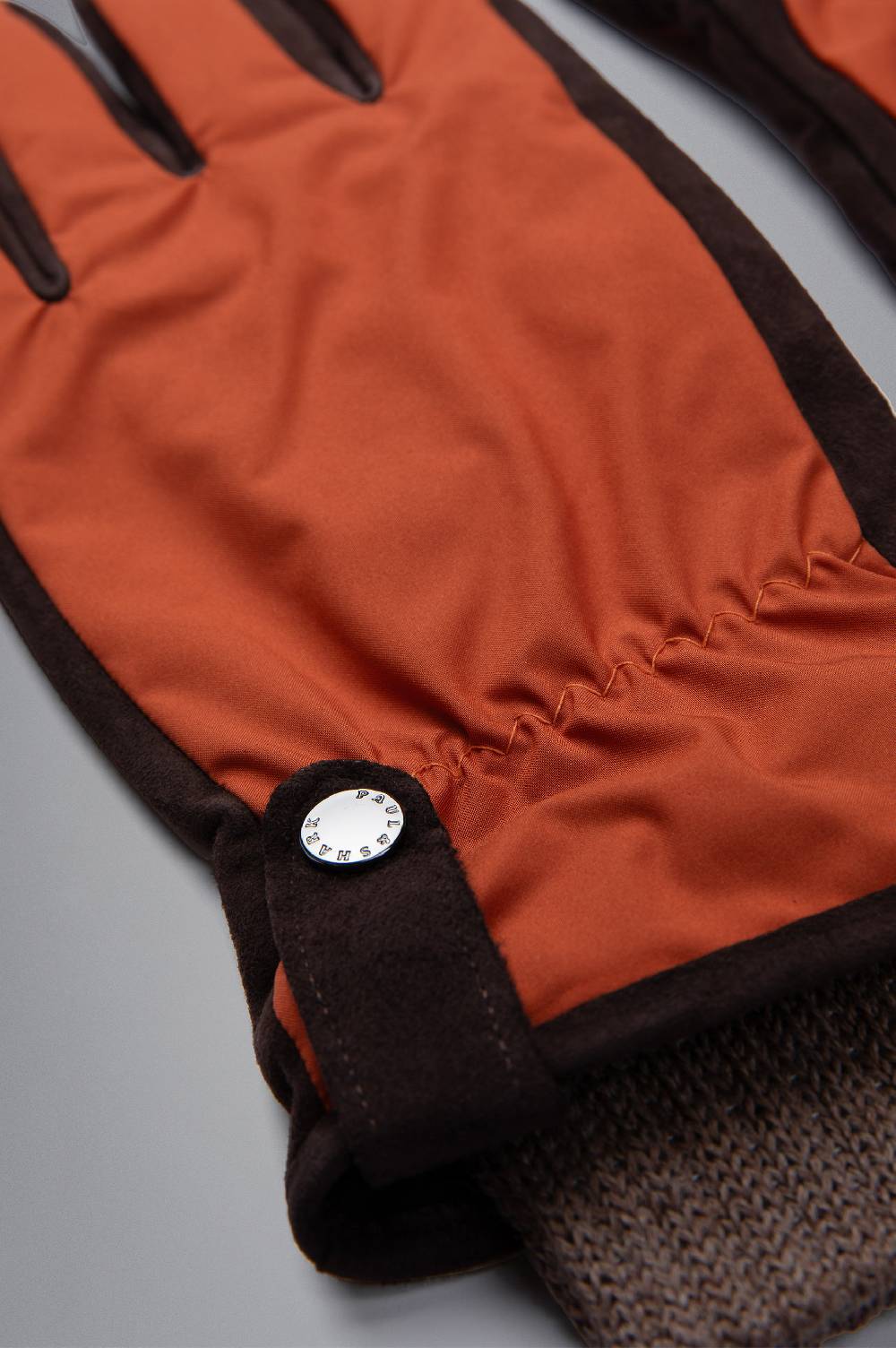 Paul & Shark Guanti In Suede E Typhoon Platinum Paul & Shark