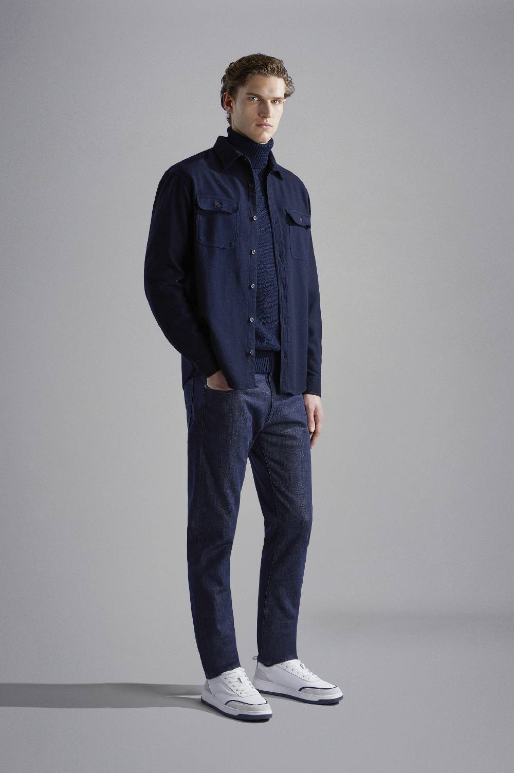 Paul & Shark Jeans In Cotone Stretch Denim No Denim Paul & Shark