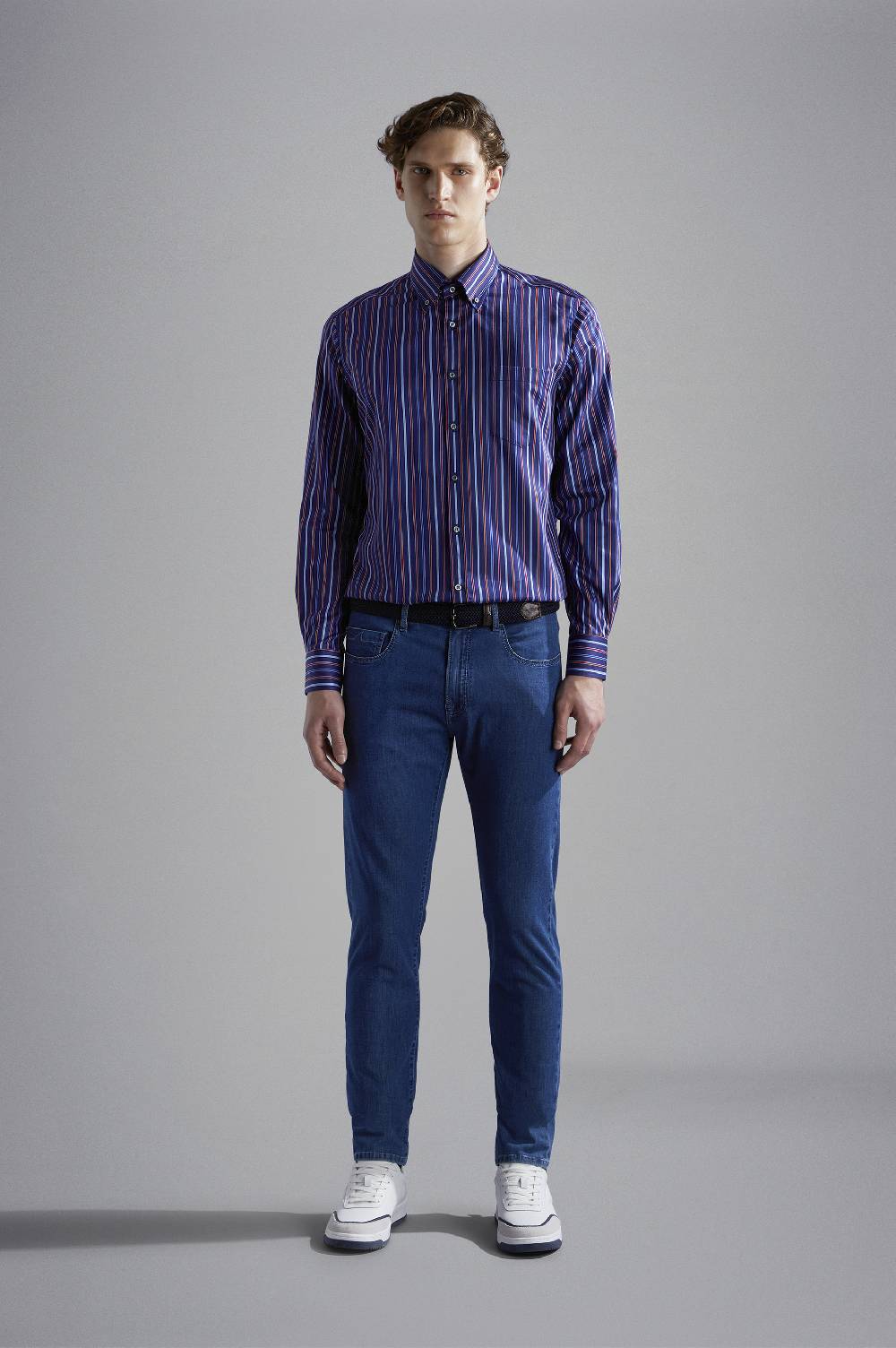 Paul & Shark Jeans In Denim Stretch Superlight Paul & Shark