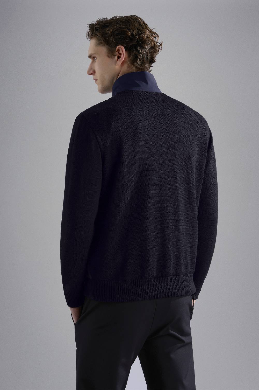 Paul & Shark Maglia Hybrid In Lana E Typhoon® Paul & Shark