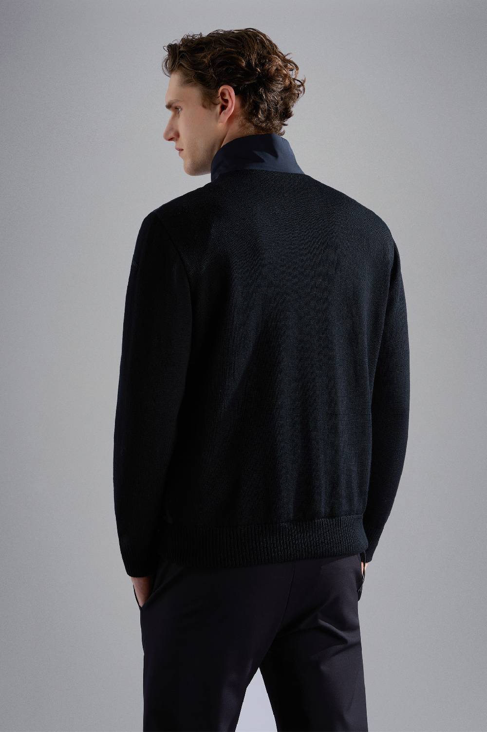 Paul & Shark Maglia Hybrid In Lana E Typhoon® Paul & Shark