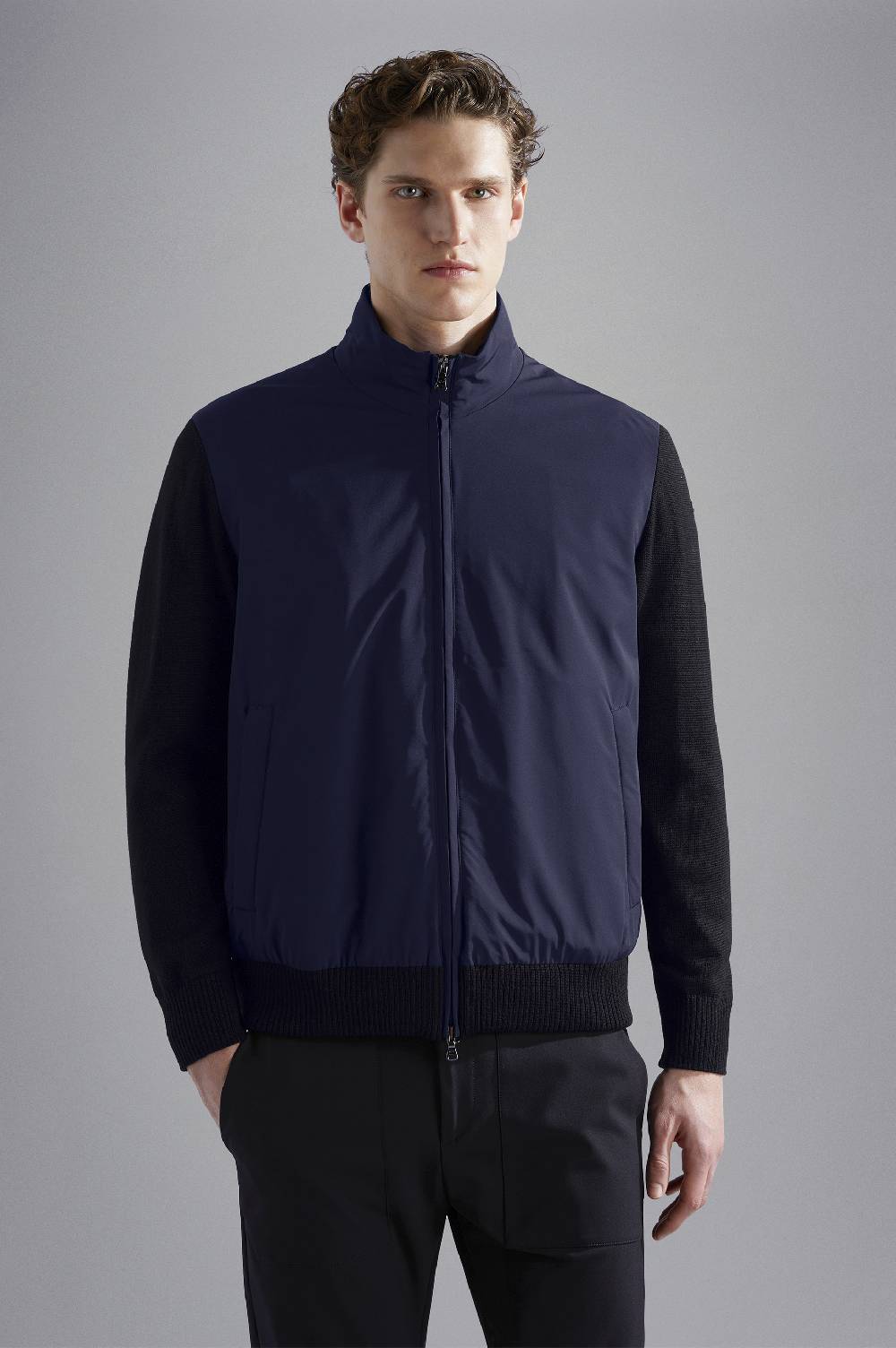 Paul & Shark Maglia Hybrid in lana e Typhoon® Paul & Shark