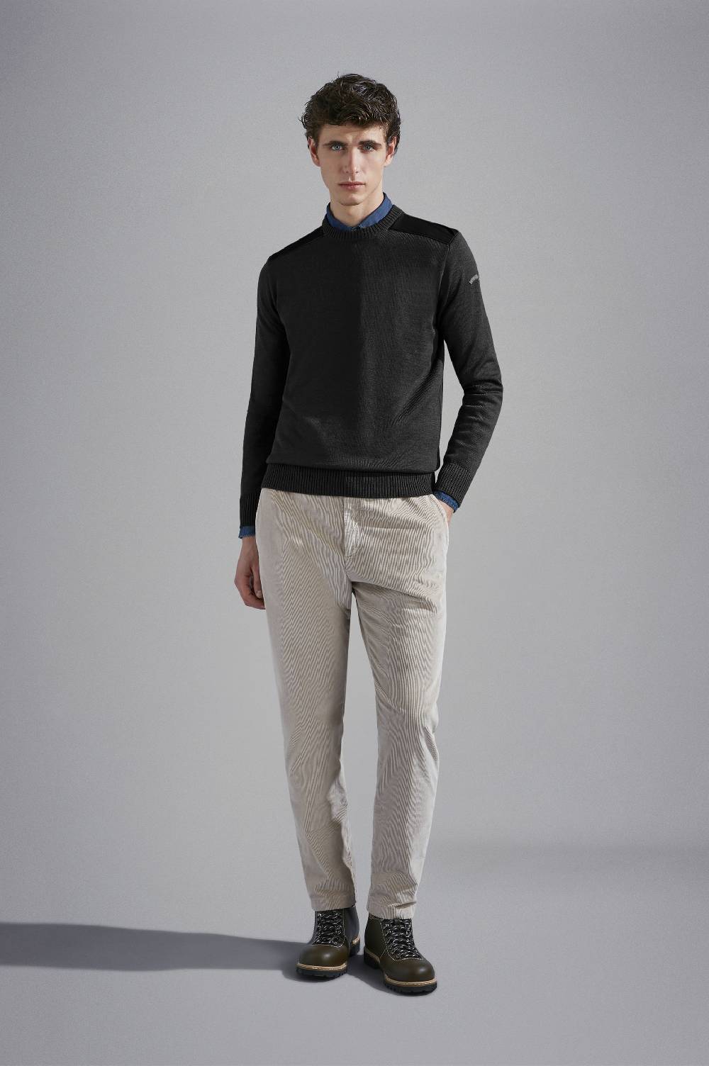 Paul & Shark Maglia In Lana Con Inserti In Typhoon® Paul & Shark