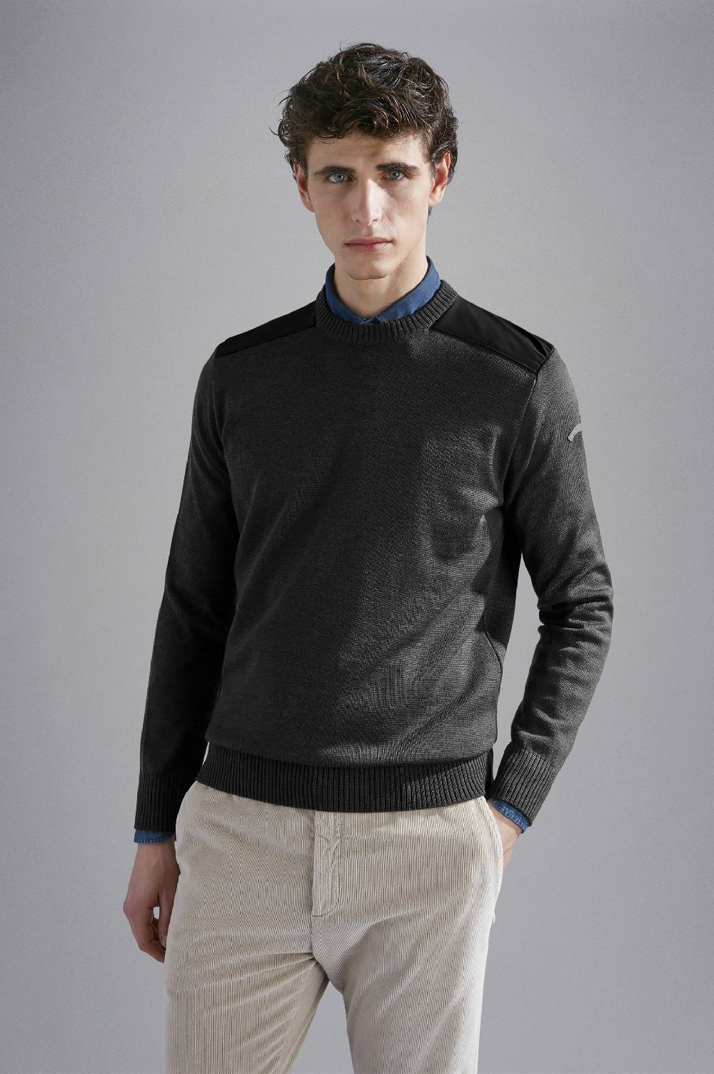 Paul & Shark Maglia in lana con inserti in Typhoon® Paul & Shark