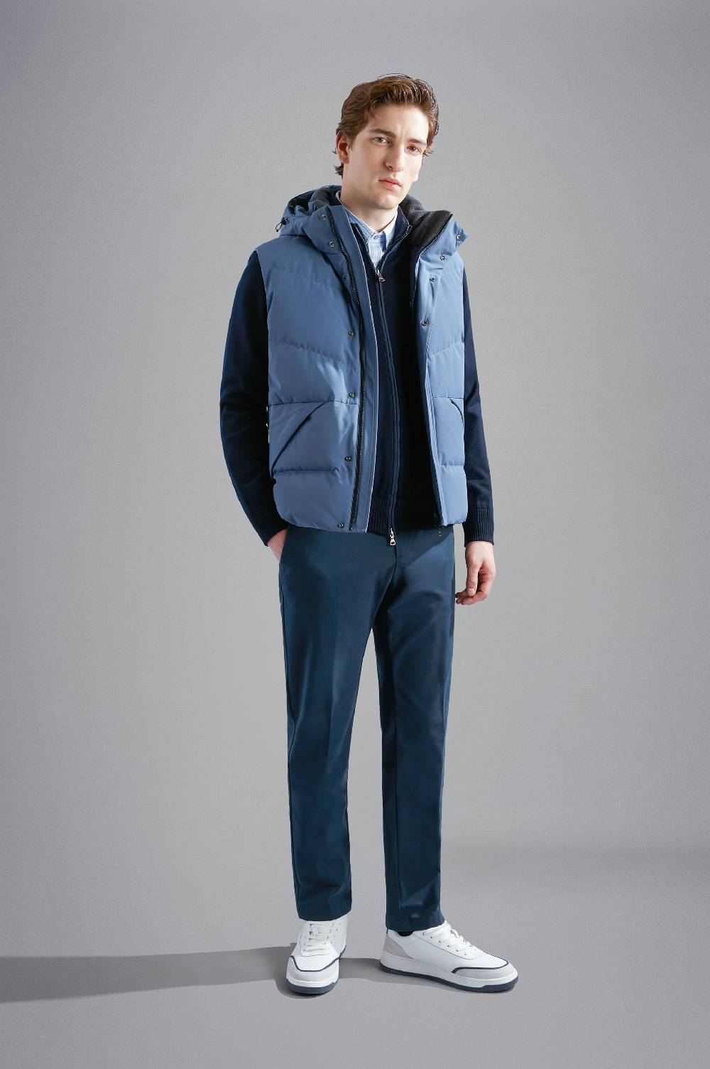 Paul & Shark Maglia In Lana Con Inserti Typhoon® Paul & Shark