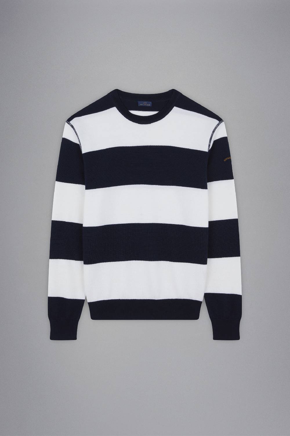 Paul & Shark Maglia In Lana Con Motivo A Righe Paul & Shark