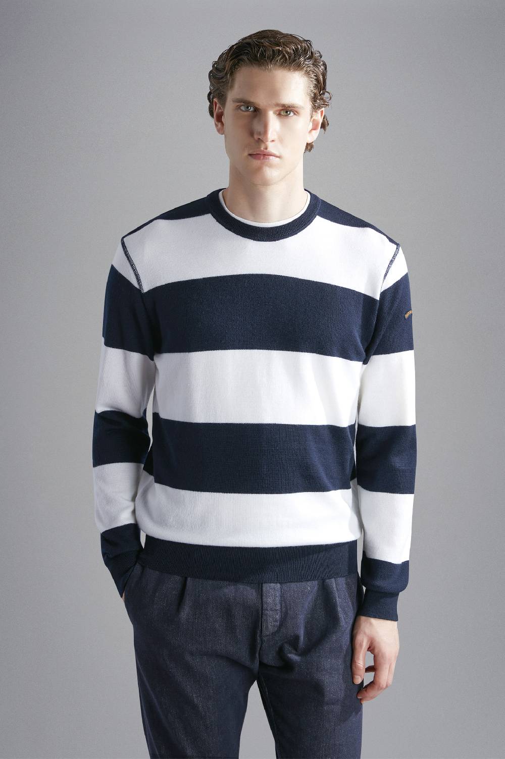 Paul & Shark Maglia in lana con motivo a righe Paul & Shark