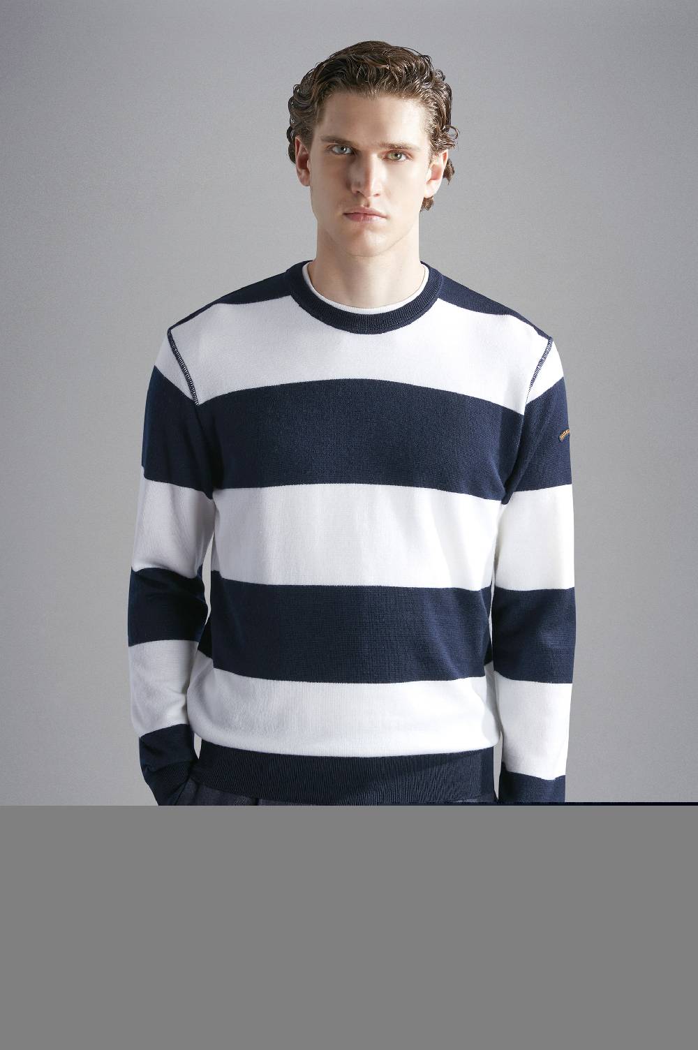 Paul & Shark Maglia in lana con motivo a righe Paul & Shark