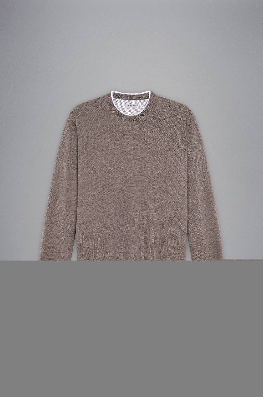 Paul & Shark Maglia In Summer Wool Con Profili A Contrasto Paul & Shark