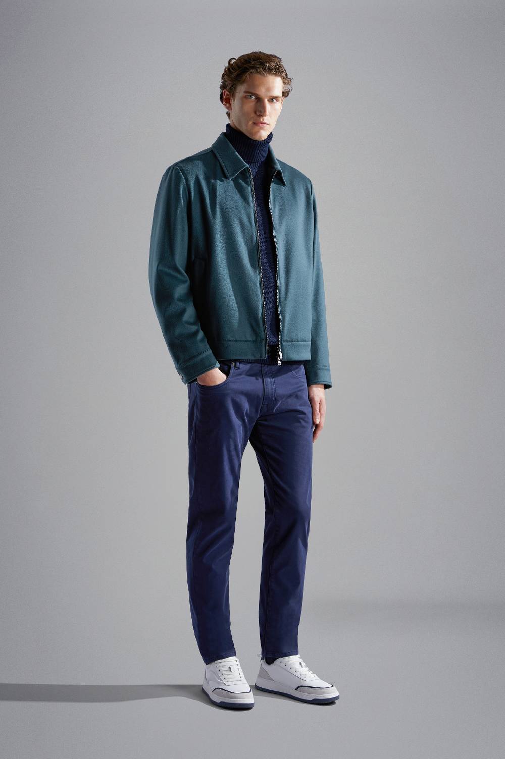 Paul & Shark Pantalone 5 Tasche In Cotone Stretch Paul & Shark