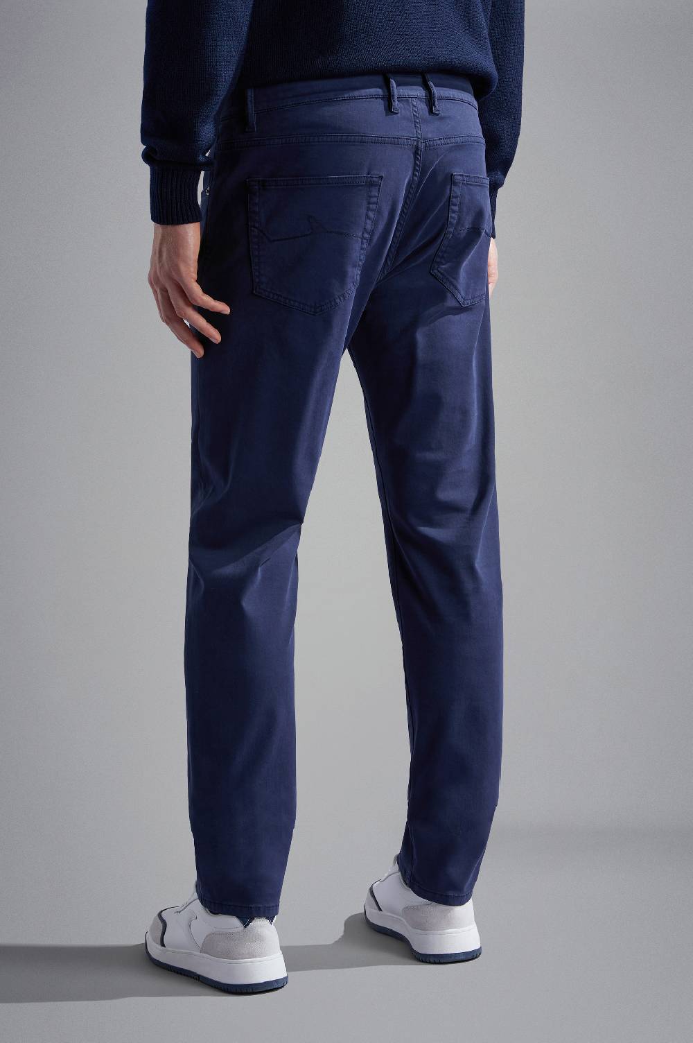 Paul & Shark Pantalone 5 Tasche In Cotone Stretch Paul & Shark