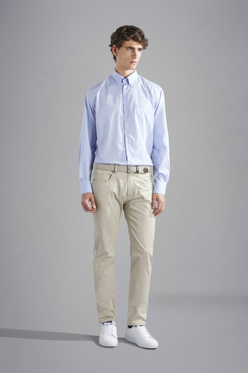 Paul & Shark Pantalone 5 Tasche In Cotone Stretch Paul & Shark