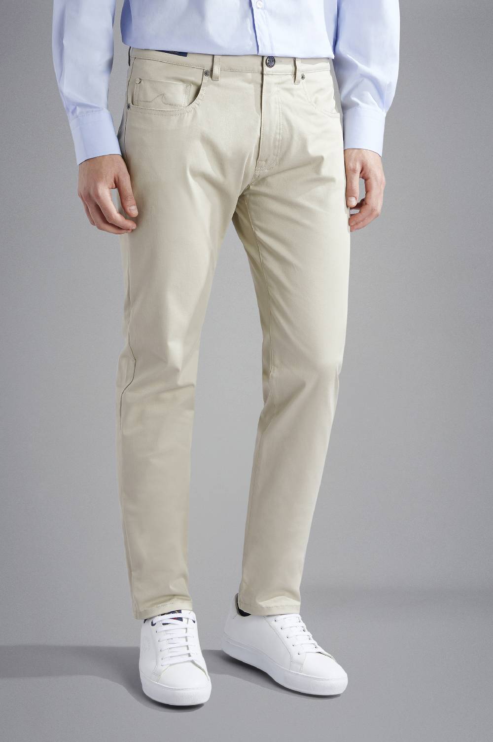 Paul & Shark Pantalone 5 tasche in cotone stretch Paul & Shark