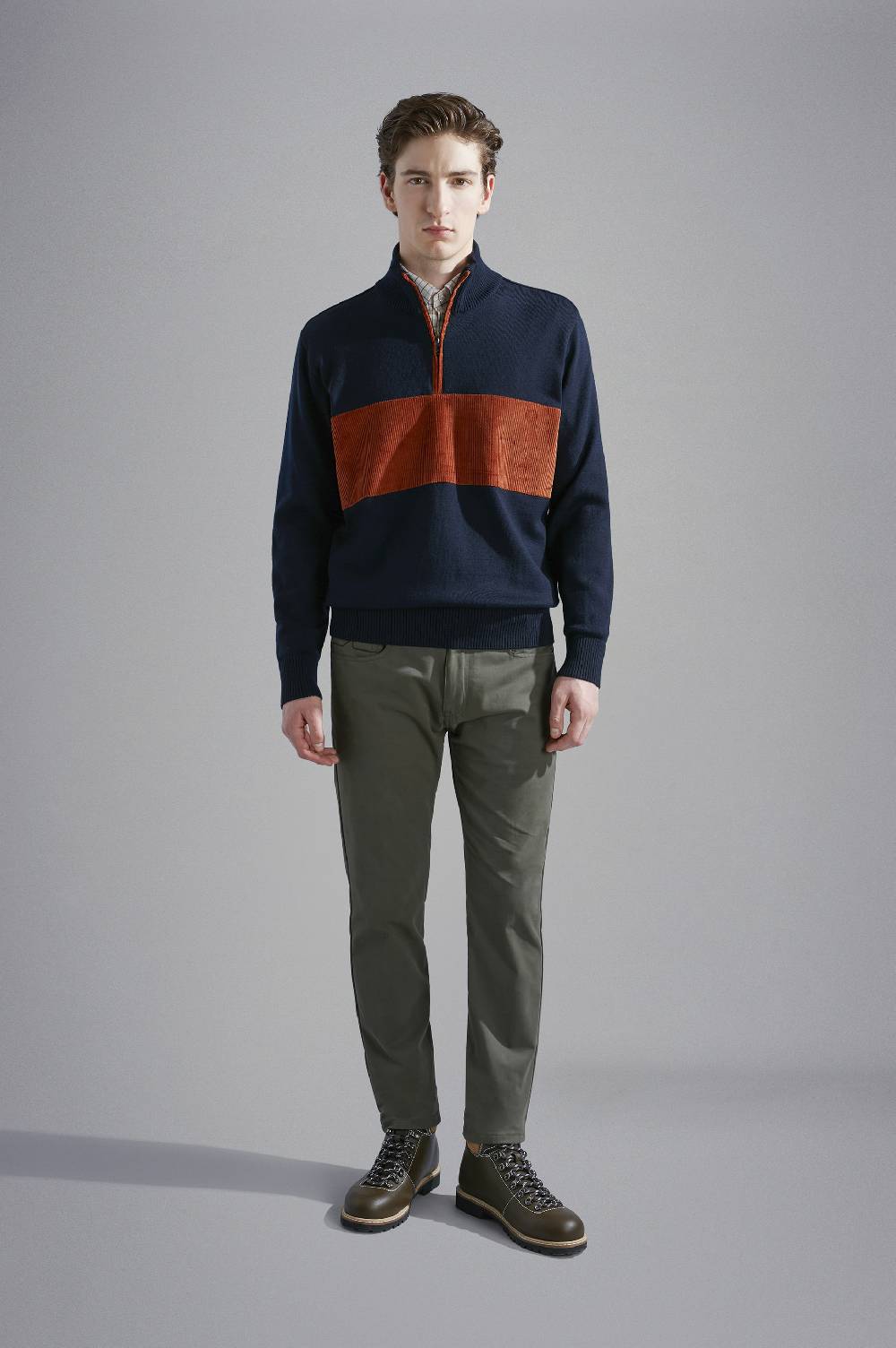 Paul & Shark Pantalone 5 Tasche In Cotone Stretch Paul & Shark