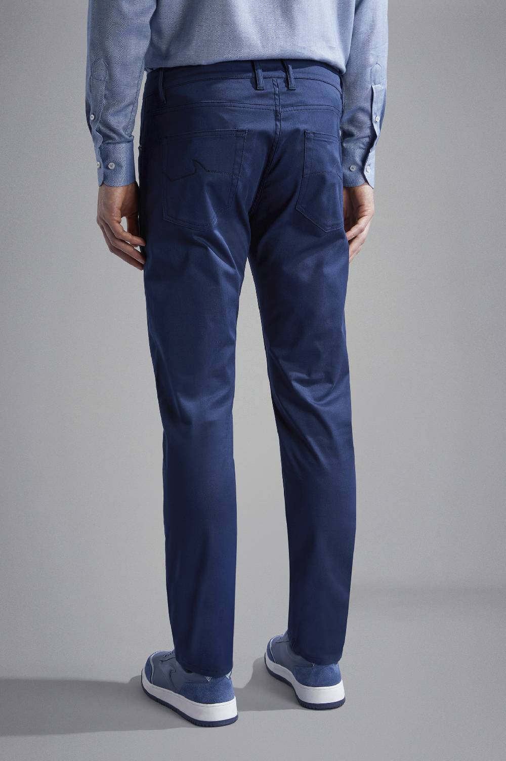 Paul & Shark Pantalone 5 Tasche In Cotone Stretch Paul & Shark