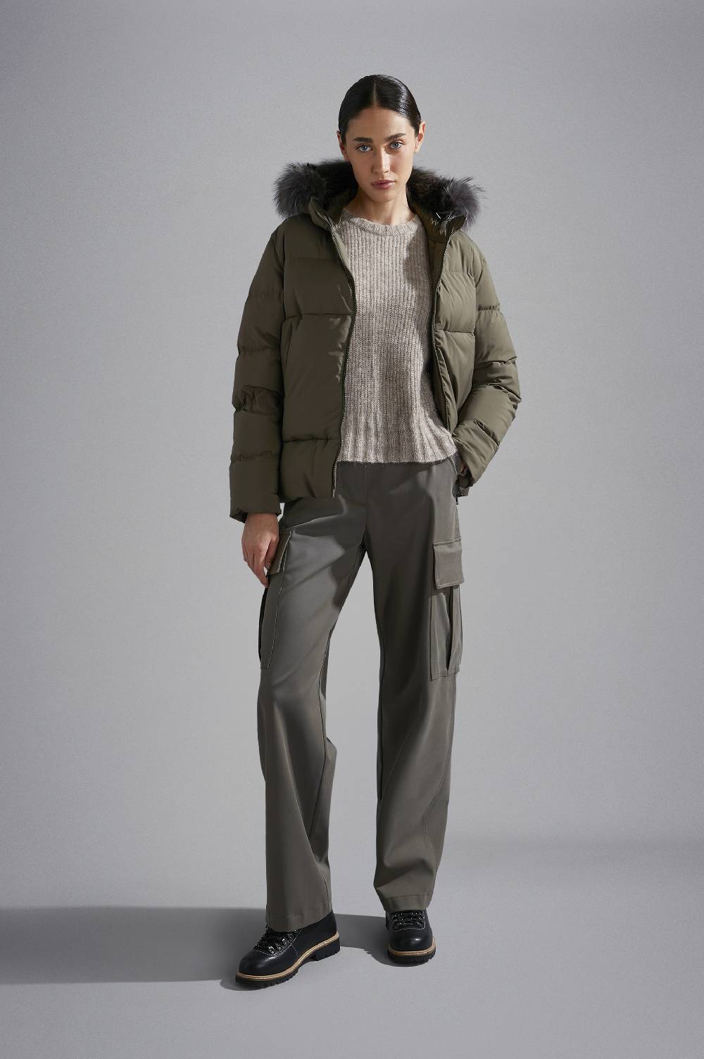 Paul & Shark Pantalone Cargo In Cotone Morbido Paul & Shark