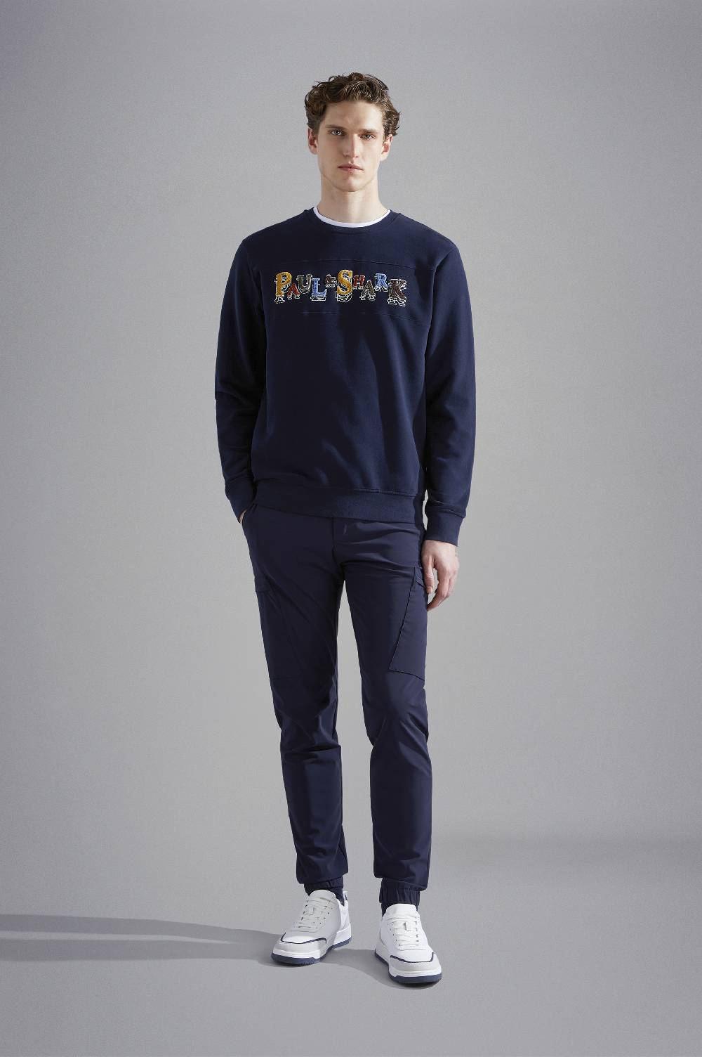 Paul & Shark Pantalone Cargo In Nylon Econyl® Paul & Shark