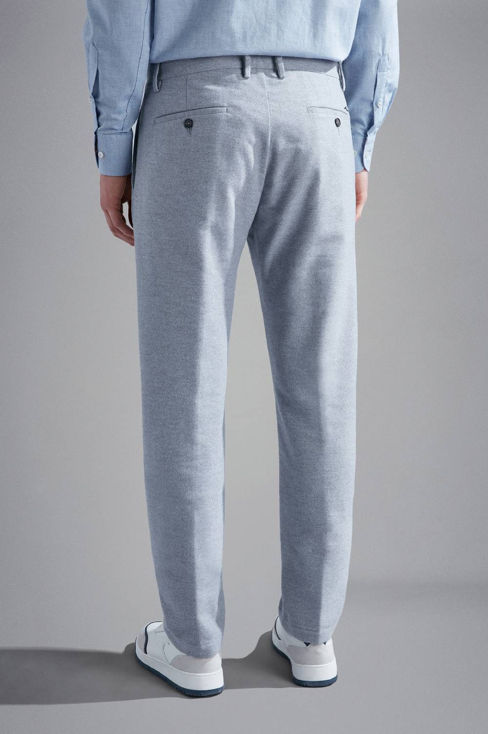 Paul & Shark Pantalone Chino In Cotone E Cashmere Paul & Shark