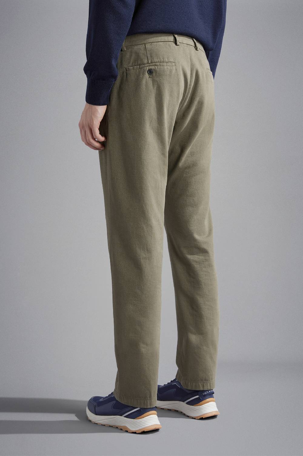 Paul & Shark Pantalone Chino In Cotone E Cashmere Paul & Shark