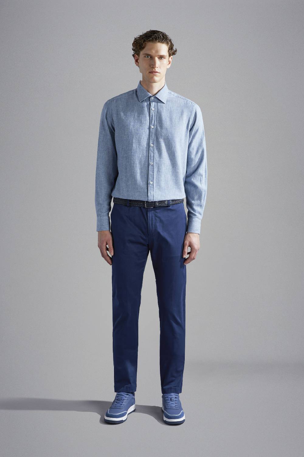 Paul & Shark Pantalone Chino In Cotone Stretch Paul & Shark