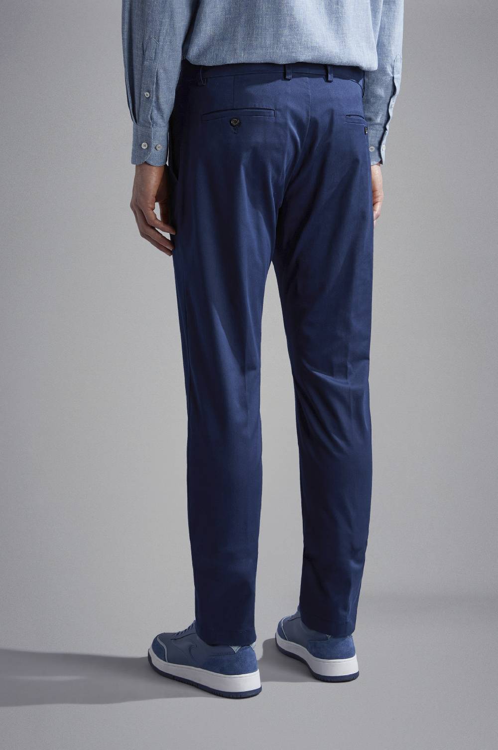 Paul & Shark Pantalone Chino In Cotone Stretch Paul & Shark