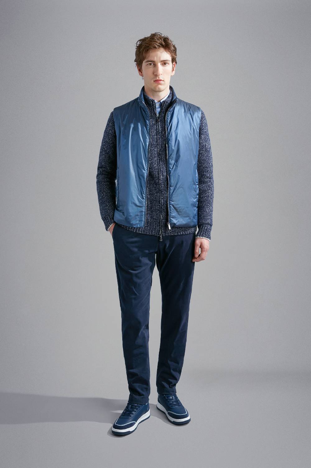 Paul & Shark Pantalone Chino In Cotone Stretch Paul & Shark