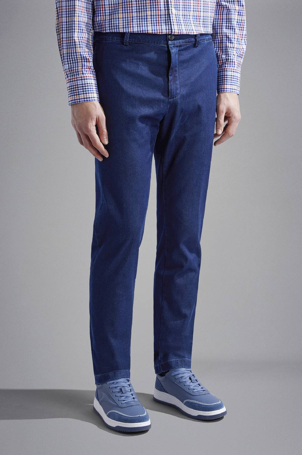 Paul & Shark Pantalone Chino in denim stretch Paul & Shark